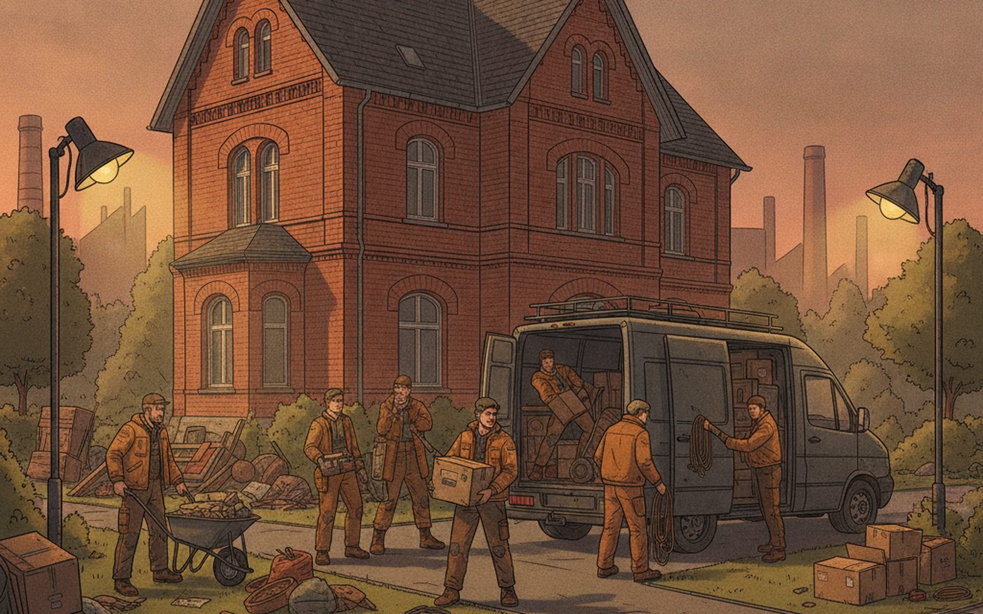 Haus entrümpeln in Bochum – unser Team im Einsatz